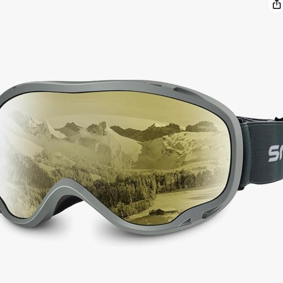 Ski Goggles Over Glasses-Ski Anti Fog 100% - Picture 2 of 6
